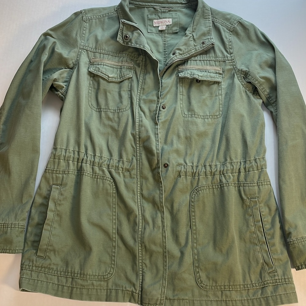Merona Olive Green Utility Jacket